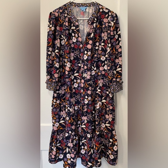 Draper James Dresses & Skirts - Draper James Loretta Shirtdress In Painterly Floral